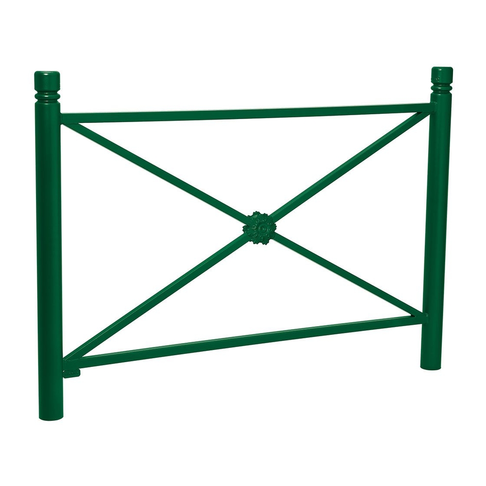 Barrière Province City RAL6005 - 1572mm - Rosace - PROCITY - 206167.6005