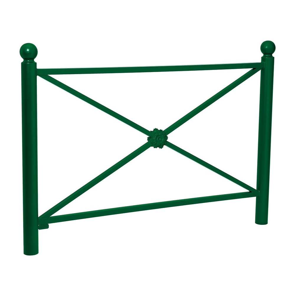 Barrière Province Boule RAL6005 - 1572mm - Rosace - PROCITY - 206168.6005