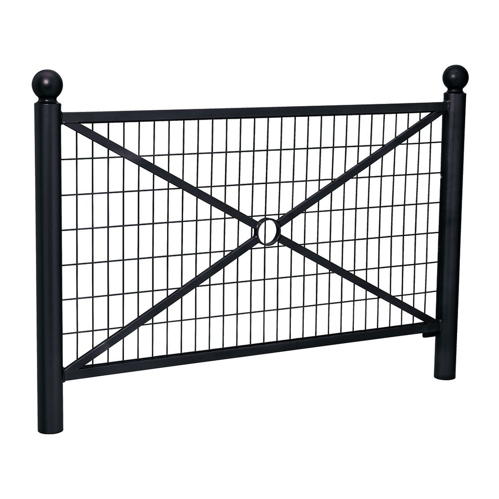 Barrière Province Boule RAL9005 - 1572mm - Grillagée - PROCITY - 206170.9005