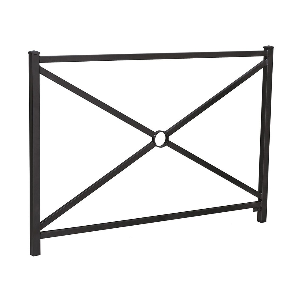 Barrière Orléans RAL9005 - Simple croix - PROCITY - 206216.9005