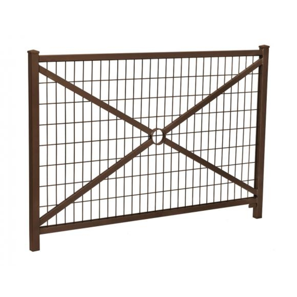 Barrière Orléans RAL8017 - Grillagée - PROCITY - 206217.8017