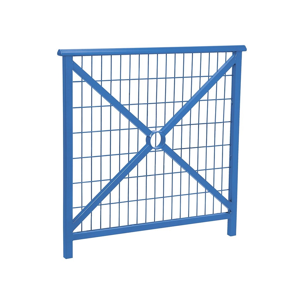 Barrière main courante Lisbonne RAL5010 - 1000mm - Grillagée - PROCITY - 206220.5010