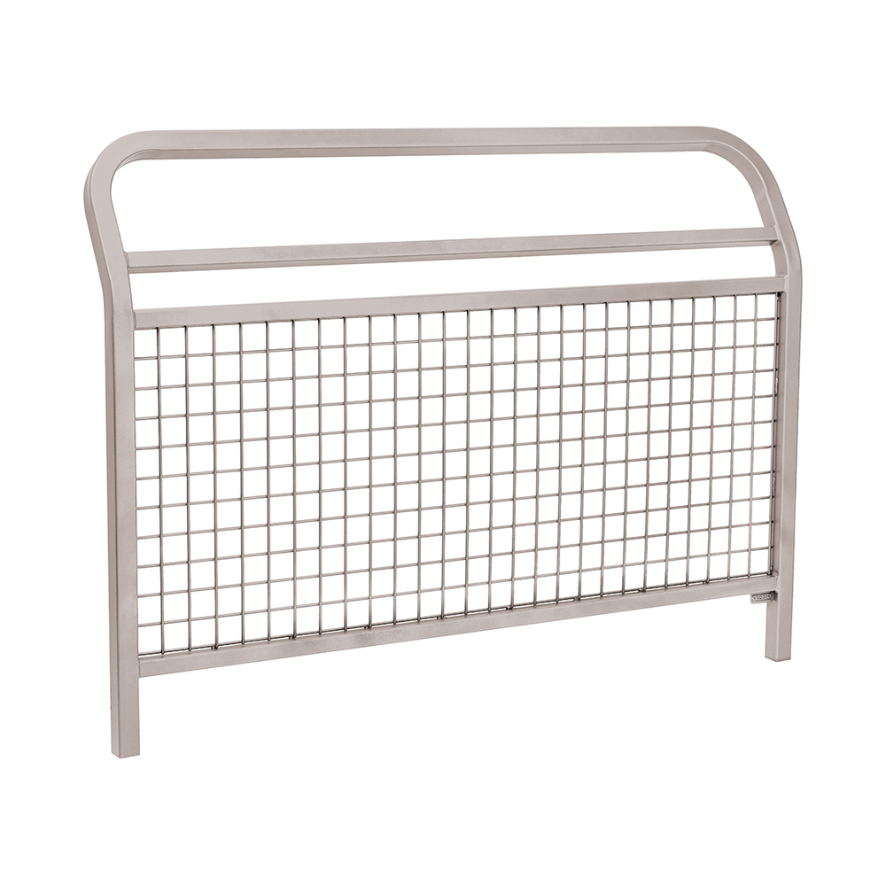 Barrière Conviviale grillagée RAL7044 - 1500mm - PROCITY - 206293.7044