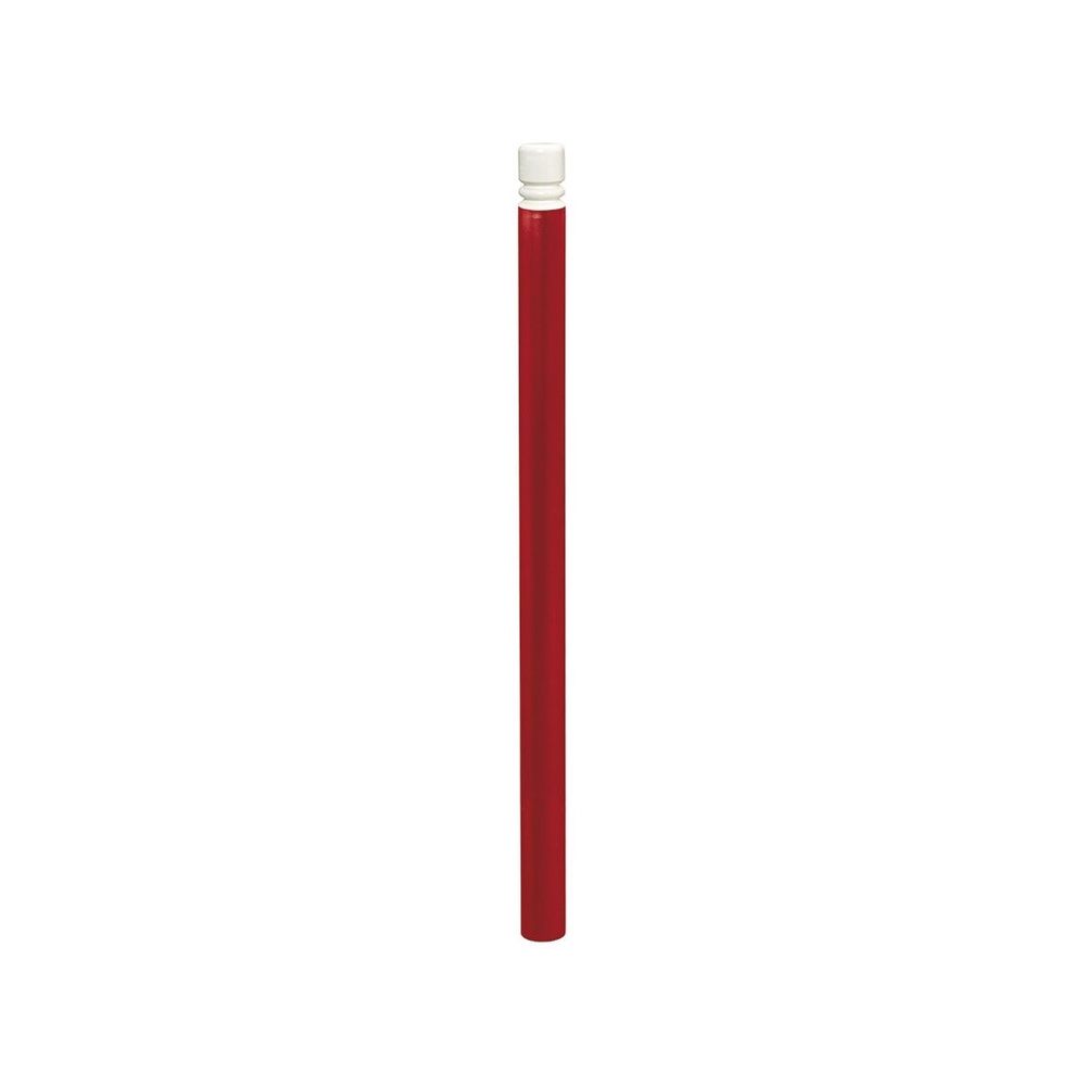 Potelet City haute visibilité RAL3004 - RAL9010 Ø76mm - PROCITY - 206327.3004.9010