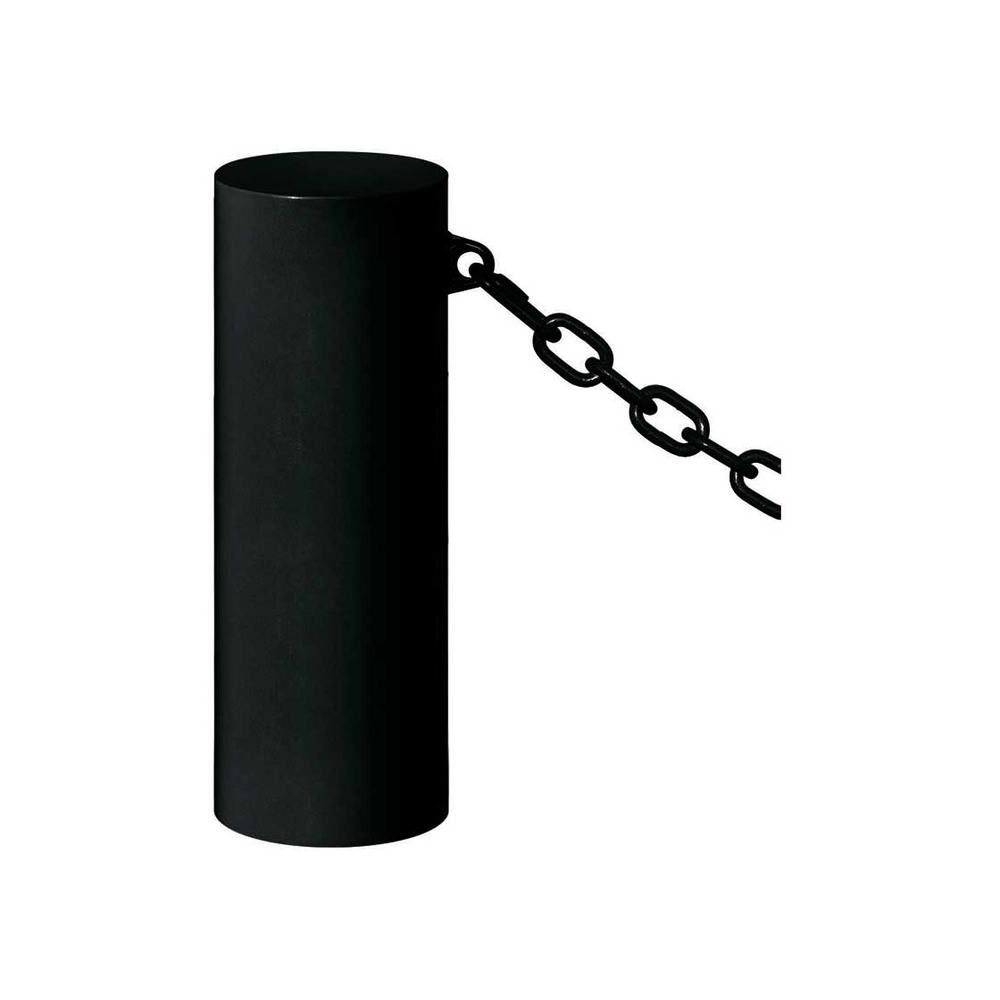 Borne Barcelone RAL9005 - 1 anneau Ø220mm - PROCITY - 206383.9005