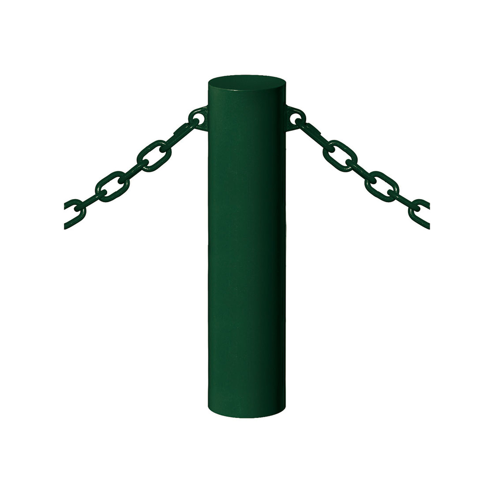 Borne Barcelone RAL6005 - 2 anneaux Ø160mm - PROCITY - 206386.6005