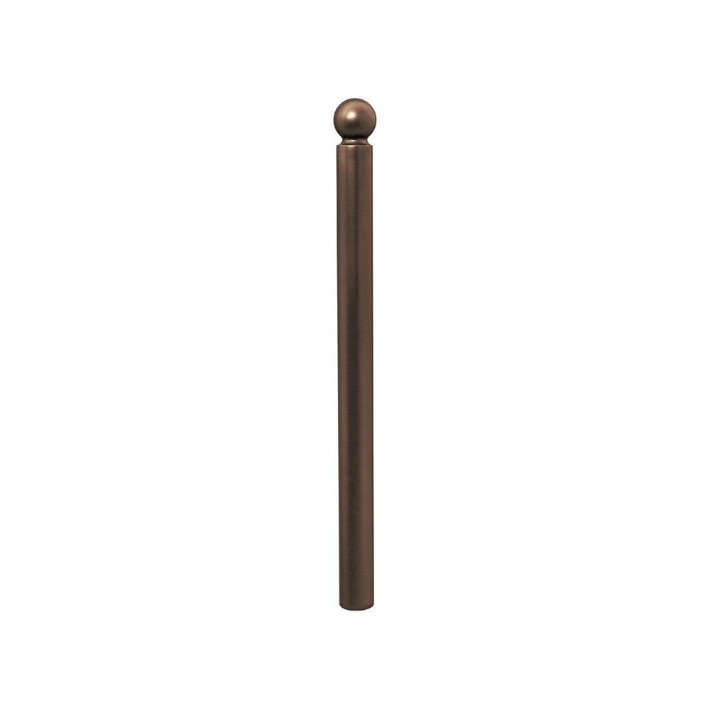 Potelet Boule Ligne Province Ø76mm RAL8017 - PROCITY - 206402.8017