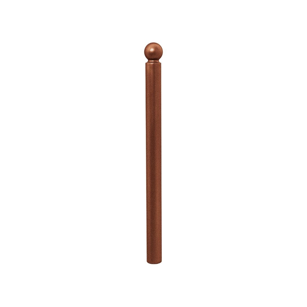 Potelet Boule Ligne Province Ø76mm Aspect Corten - PROCITY - 206402.S025