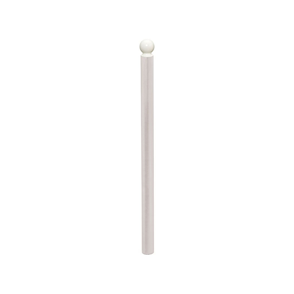Potelet Boule haute visibilité RAL7044 - RAL9010 Ø76mm - PROCITY - 206407.7044.9010