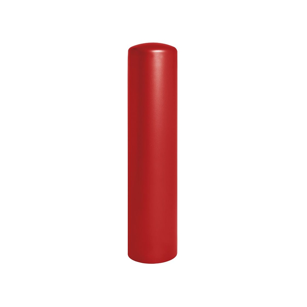 Borne anti-bélier RAL3004 - Pommeau couvercle - Peint sur zinc Ø270mm - PROCITY - 206445.3004