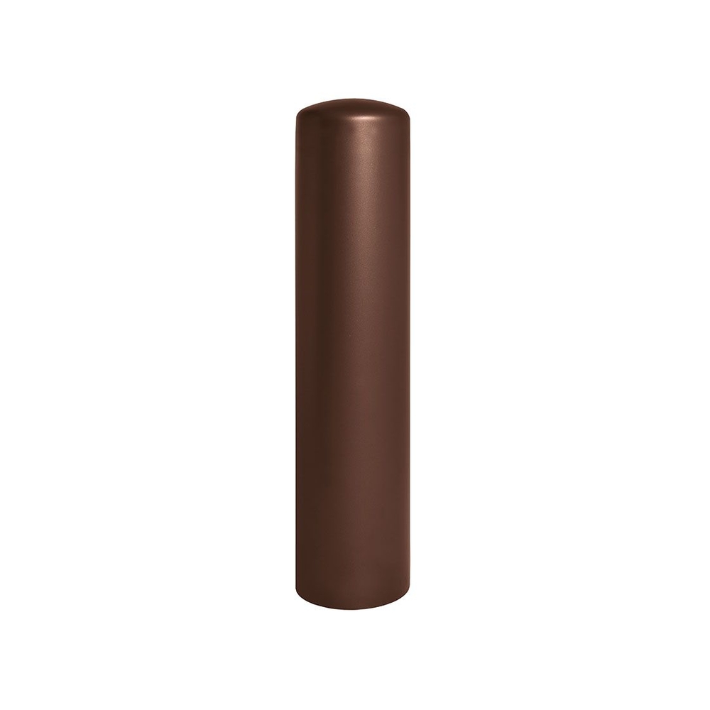 Borne anti-bélier RAL8017 - Pommeau couvercle - Peint sur zinc Ø270mm - PROCITY - 206445.8017