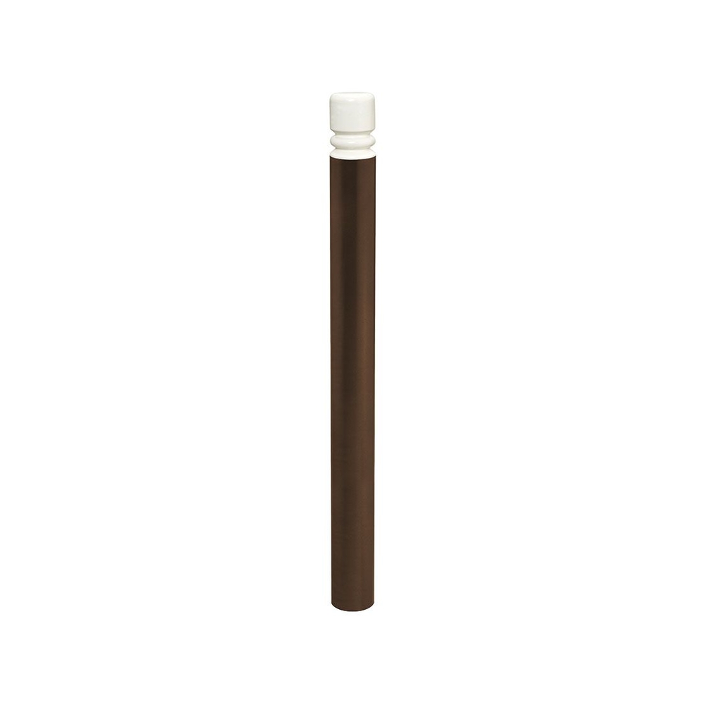 Potelet City haute visibilité RAL8017 - RAL9010 Ø114mm - PROCITY - 206477.8017.9010