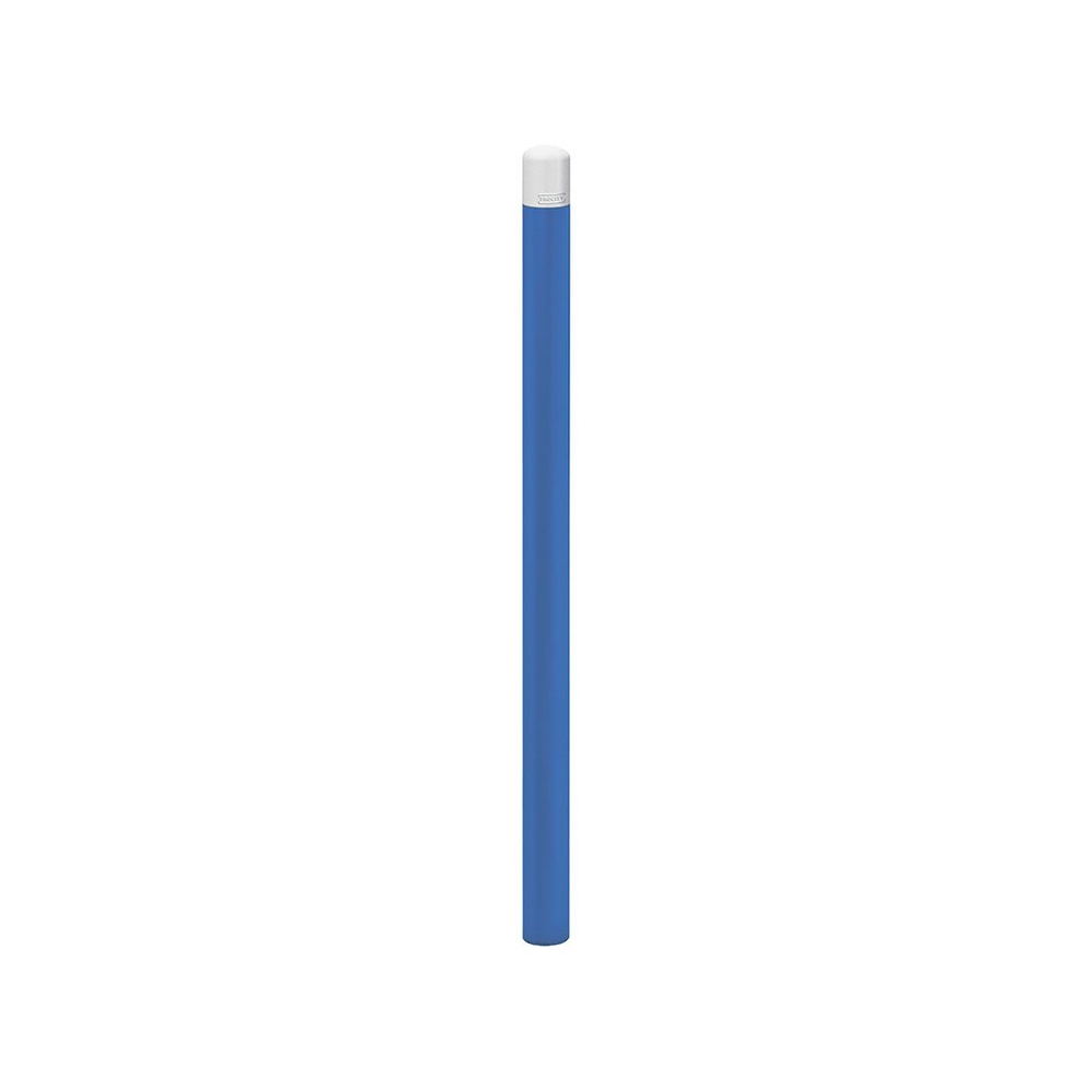 Potelet Carrefour haute visibilité RAL5010 - RAL9010 Ø76mm - PROCITY - 206479.5010.9010