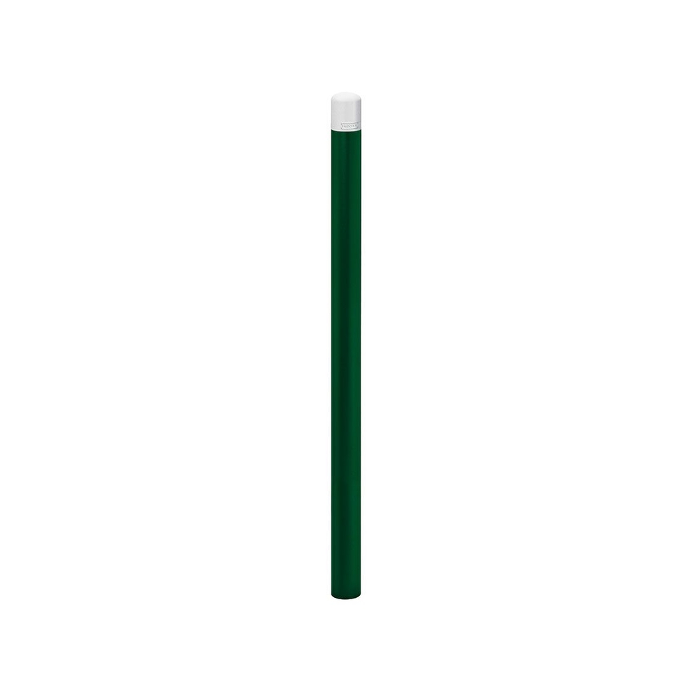 Potelet Carrefour haute visibilité RAL6005 - RAL9010 Ø76mm - PROCITY - 206479.6005.9010