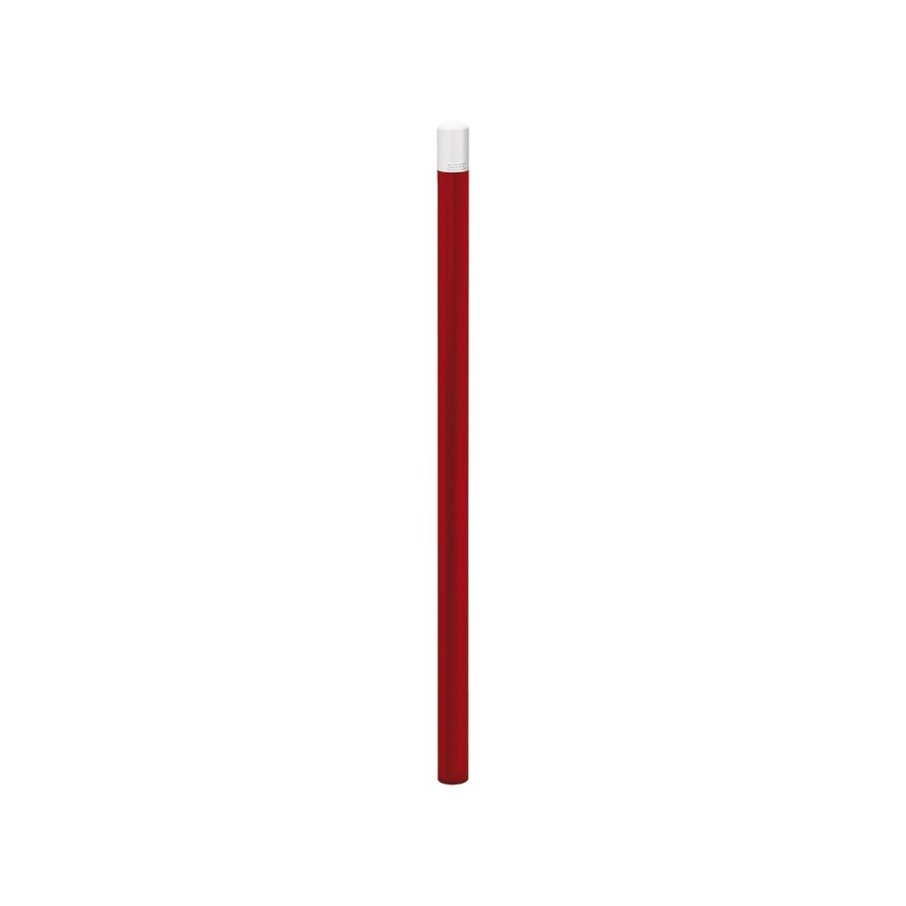 Potelet Carrefour haute visibilité RAL3004 - RAL9010 Ø60mm - PROCITY - 206482.3004.9010