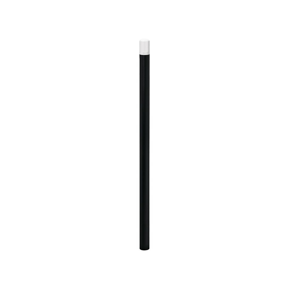 Potelet Carrefour haute visibilité RAL9005 - RAL9010 Ø60mm - PROCITY - 206482.9005.9010