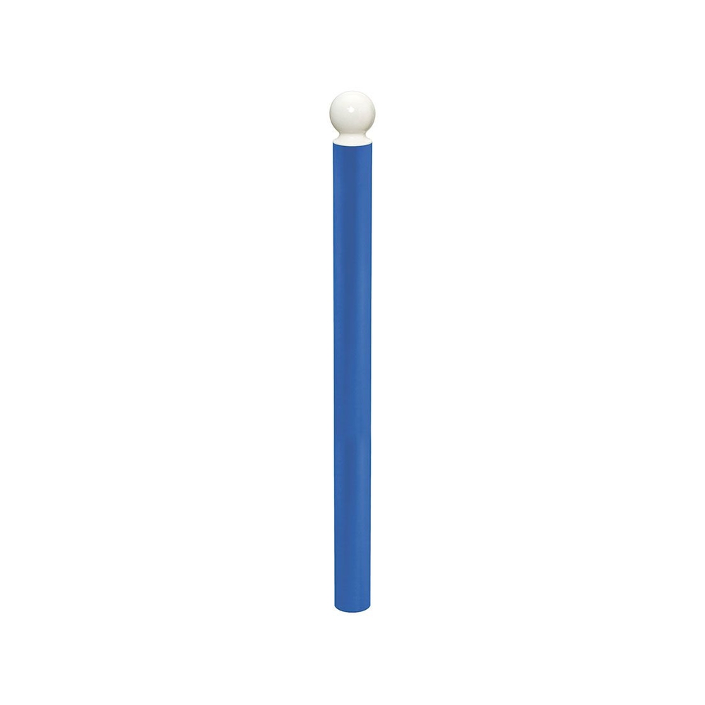 Potelet Boule haute visibilité RAL5010 - RAL9010 Ø114mm - PROCITY - 206487.5010.9010