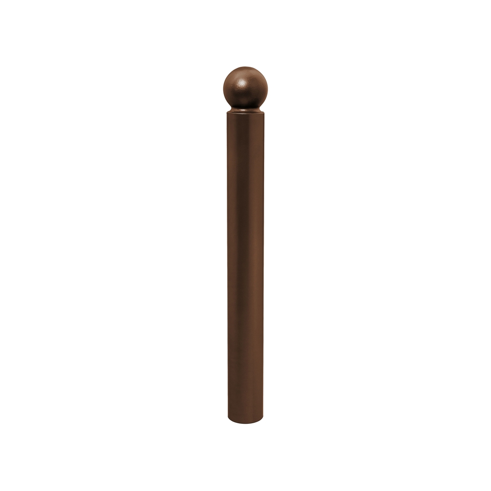 Potelet Boule Ligne Province Ø114mm RAL8017 - PROCITY - 206496.8017