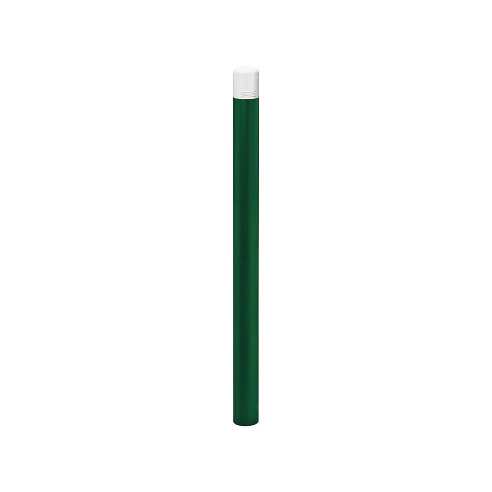Potelet Carrefour haute visibilité RAL6005 - RAL9010 Ø90mm - PROCITY - 206680.6005.9010