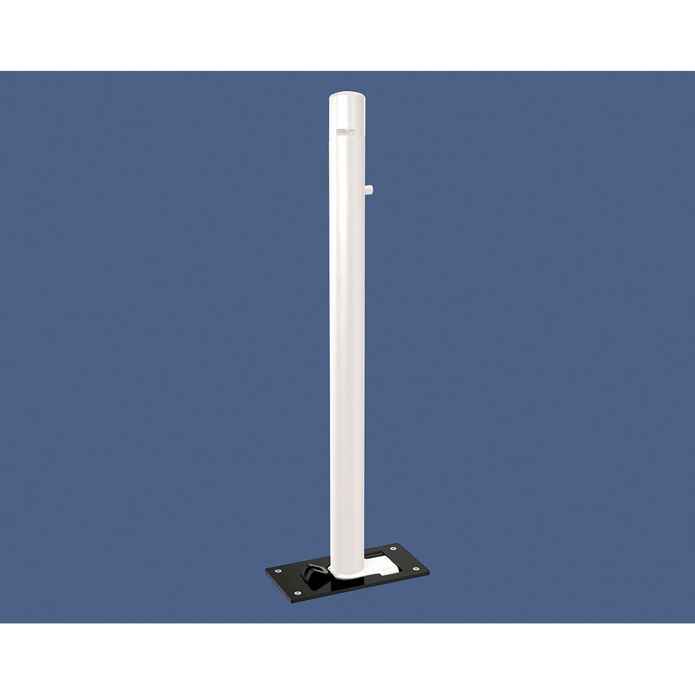 Potelet rabattable Solibloc Carrefour RAL9010 Ø76mm - PROCITY - 206689.9010
