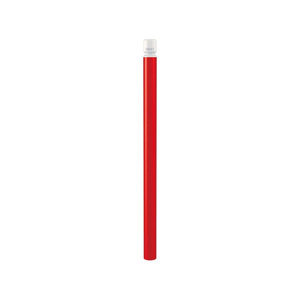 Potelet Agglo haute visibilité RAL3020 Ø76mm - PROCITY - 206732.3020.9010