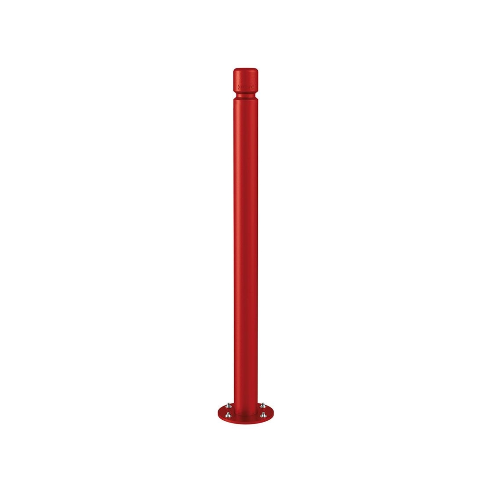 Potelet inclinable Amortichoc Agglo RAL3004 - PROCITY - 206733.3004