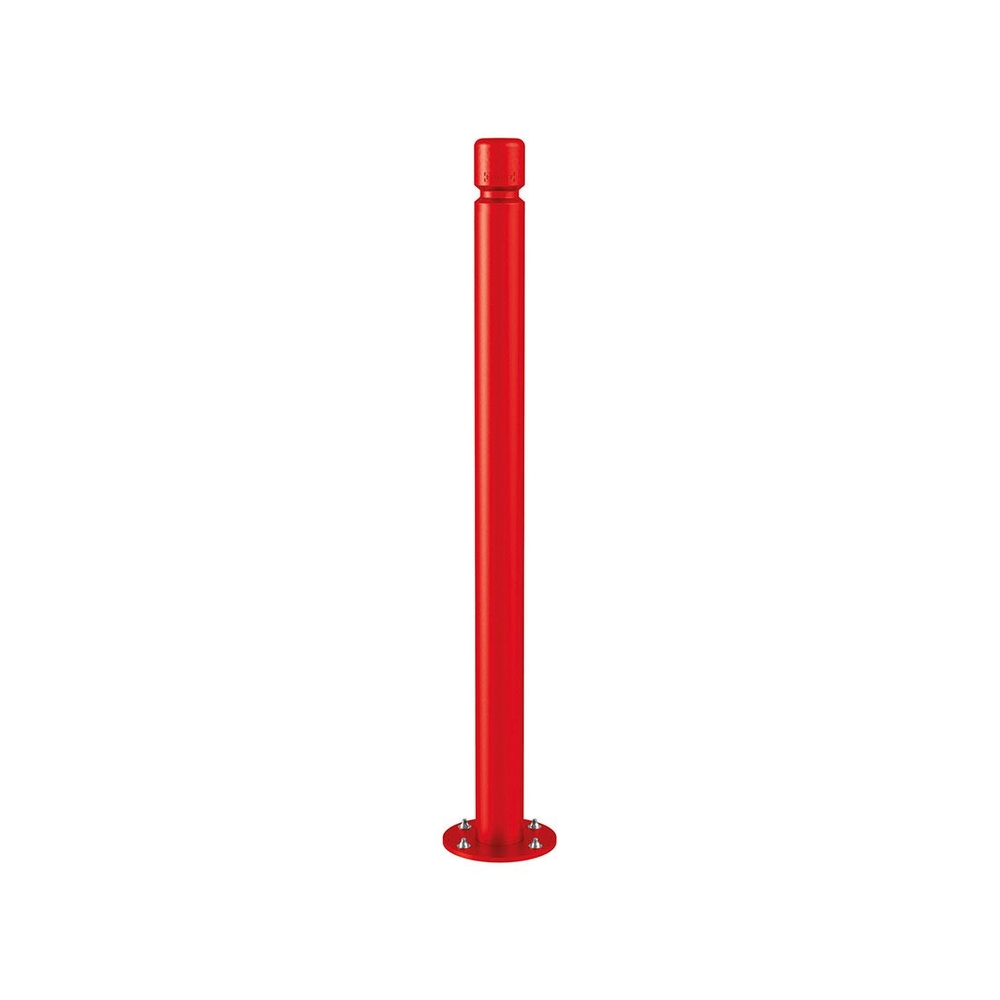 Potelet inclinable Amortichoc Agglo RAL3020 - PROCITY - 206733.3020