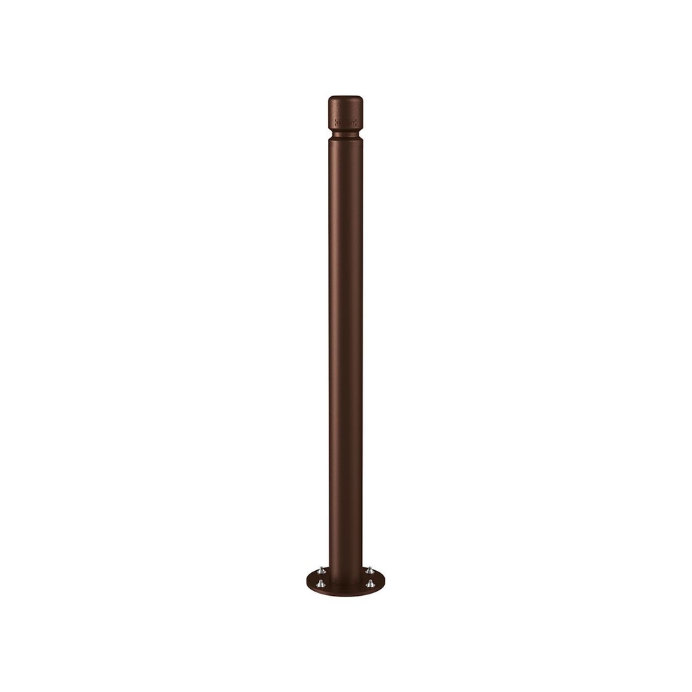 Potelet inclinable Amortichoc Agglo RAL8017 - PROCITY - 206733.8017