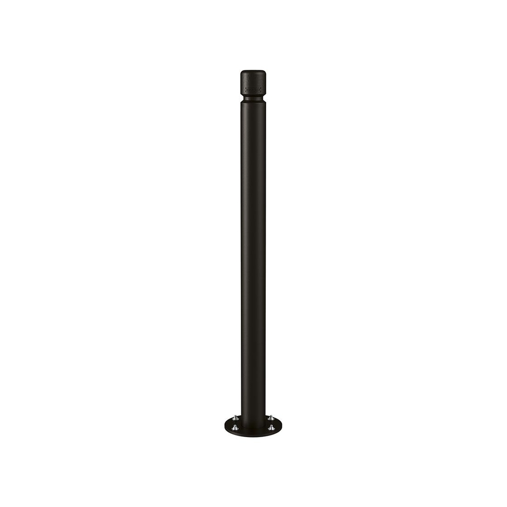 Potelet inclinable Amortichoc Agglo RAL9005 - PROCITY - 206733.9005