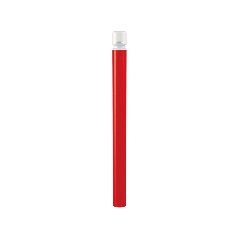 Potelet Agglo haute visibilité RAL3020 Ø102mm - PROCITY - 206735.3020.9010