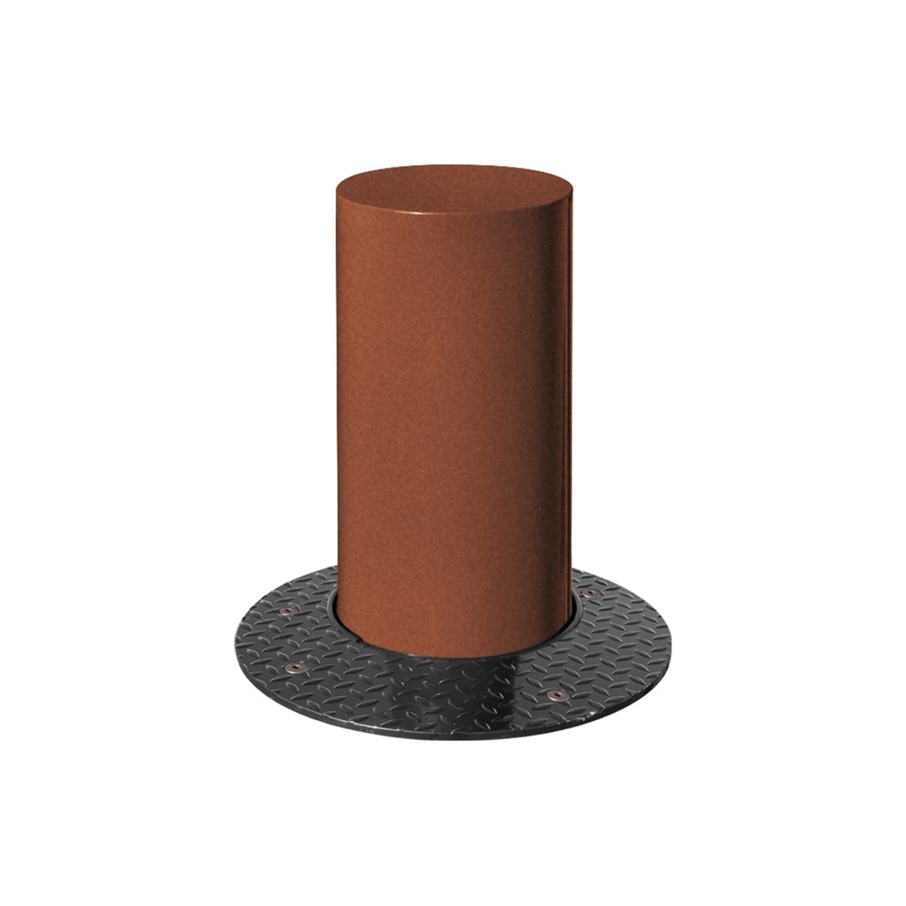 Borne rétractable Barcelone Aspect Corten Ø270mm - PROCITY - 206782.S025