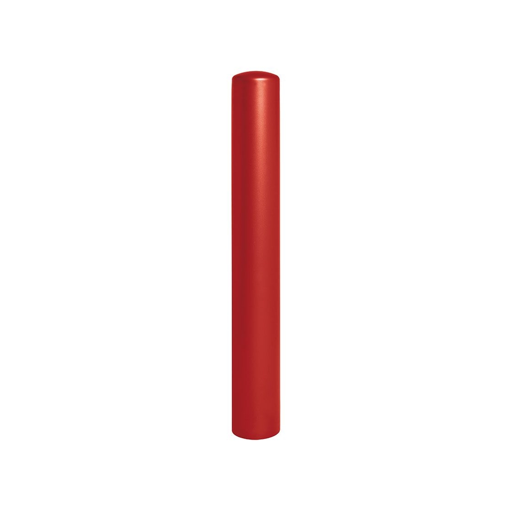 Borne anti-bélier RAL3004 - Pommeau couvercle - Peint sur galva Ø160mm - PROCITY - 206790.3004