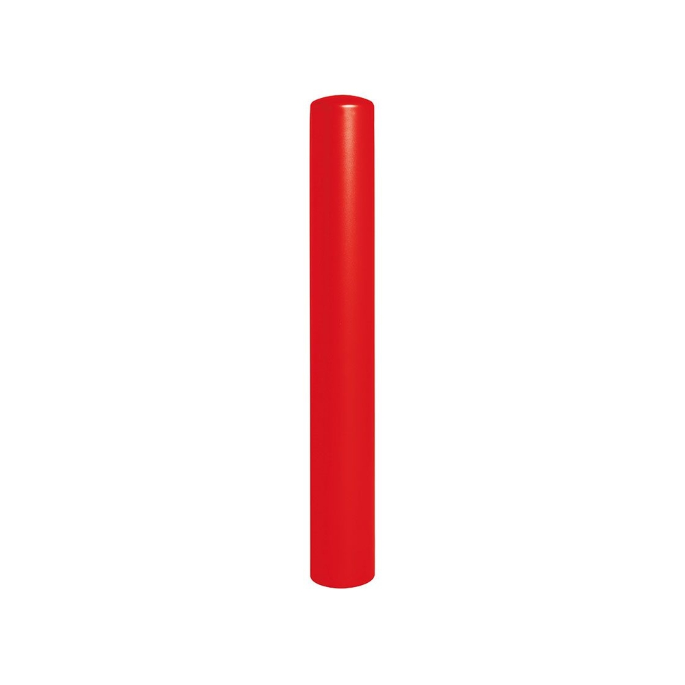 Borne anti-bélier RAL3020 - Pommeau couvercle - Peint sur galva Ø160mm - PROCITY - 206790.3020