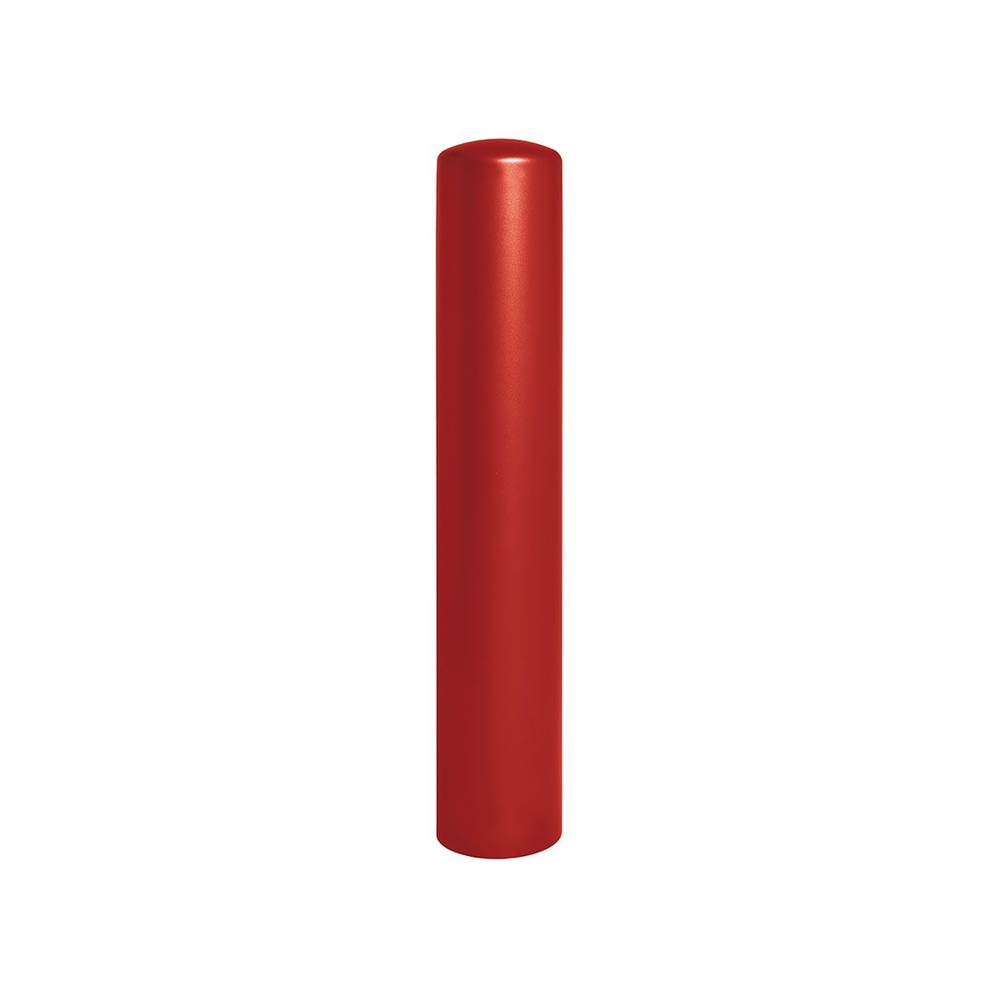 Borne anti-bélier RAL3004 - Pommeau couvercle - Peint sur galva Ø220mm - PROCITY - 206792.3004