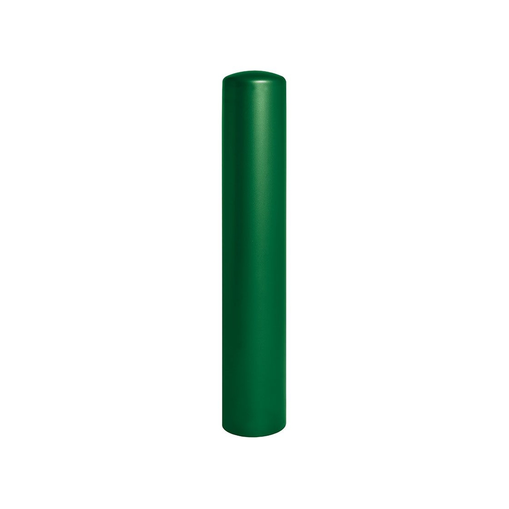 Borne anti-bélier RAL6005 - Pommeau couvercle - Peint sur galva Ø220mm - PROCITY - 206792.6005