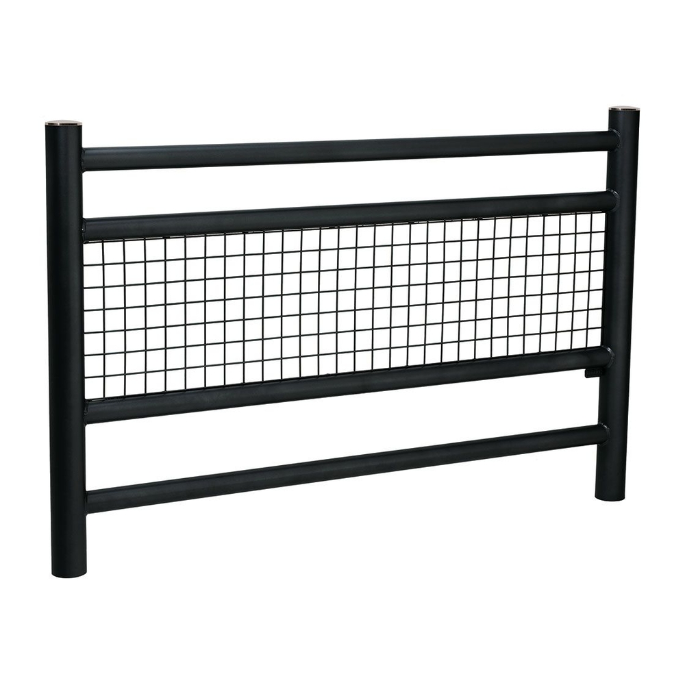 Barrière Linea Inox brossé RAL9005 - PROCITY - 206806.9005