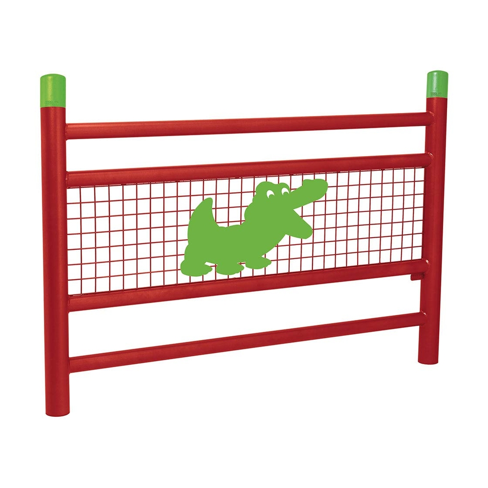 Barrière Spéciale Ecole Linea RAL3004 - Animation Croco - PROCITY - 206816.3004