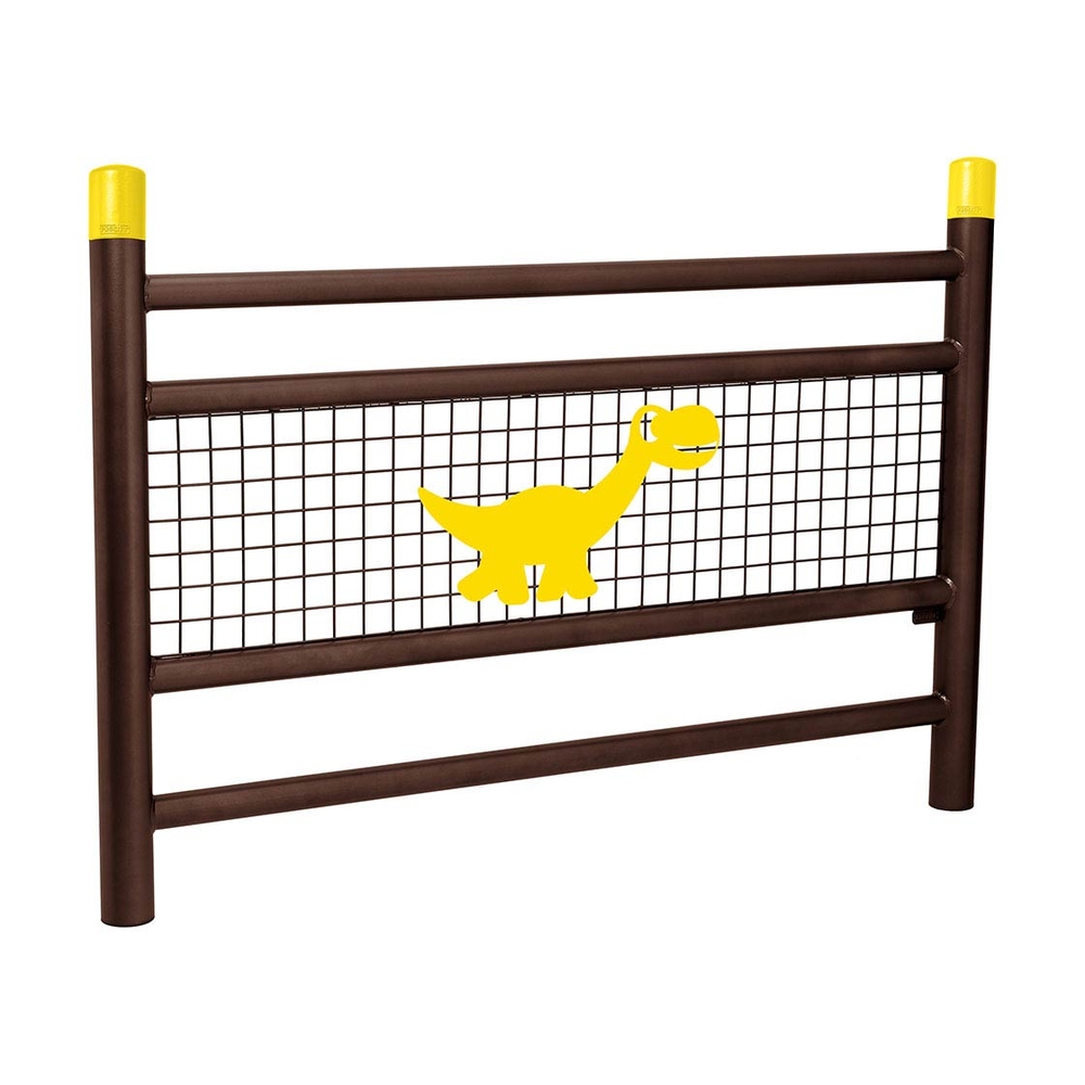 Barrière Spéciale Ecole Linea RAL8017 - Animation Dino - PROCITY - 206817.8017