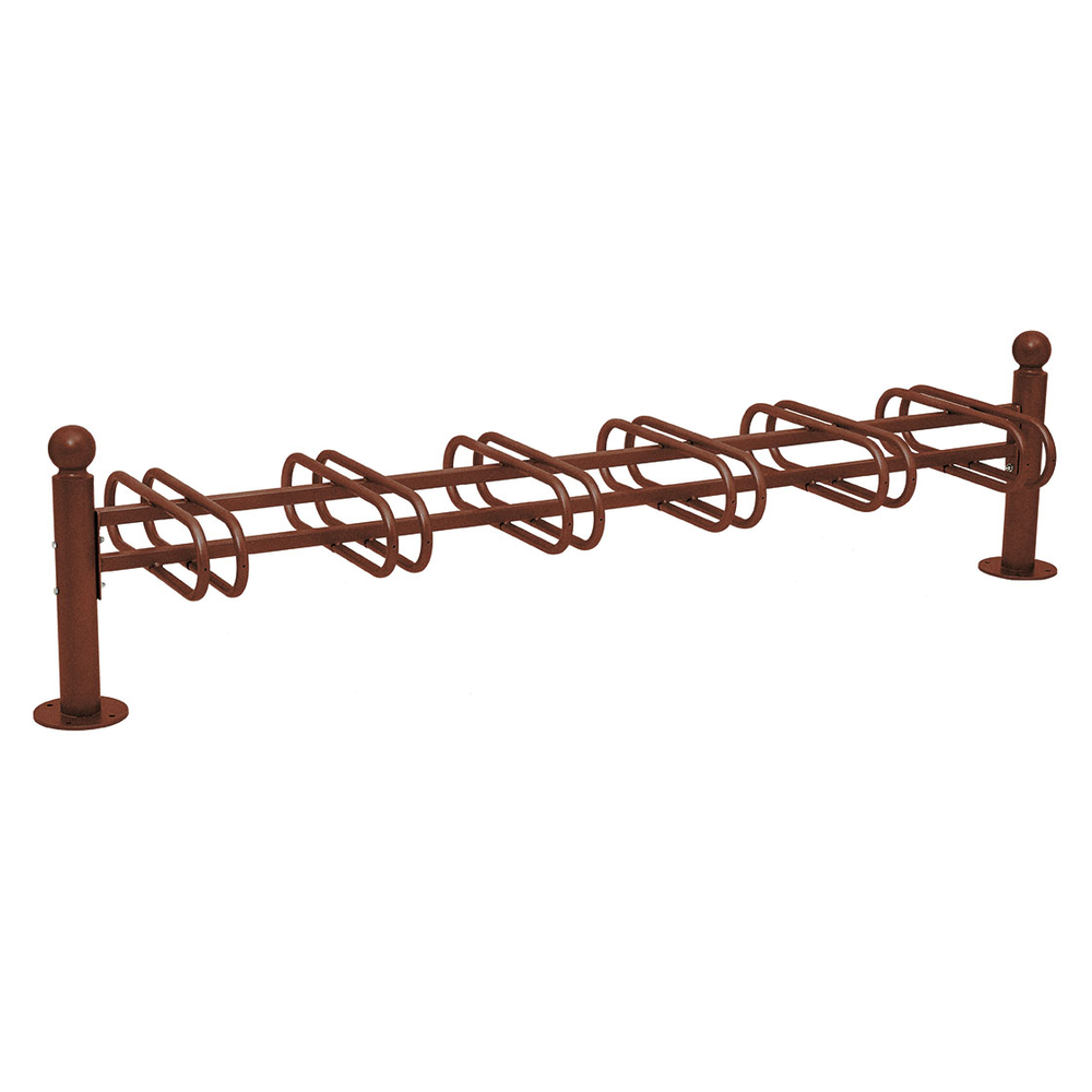 Support cycles Province Boule Aspect Corten - 6 places - double face - PROCITY - 207321.S025