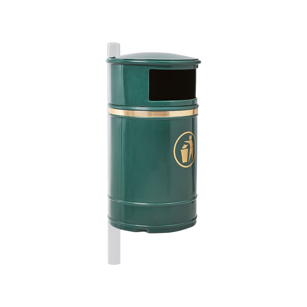 Corbeille Morvan 40 litres Vert - PROCITY - 208000.VERT