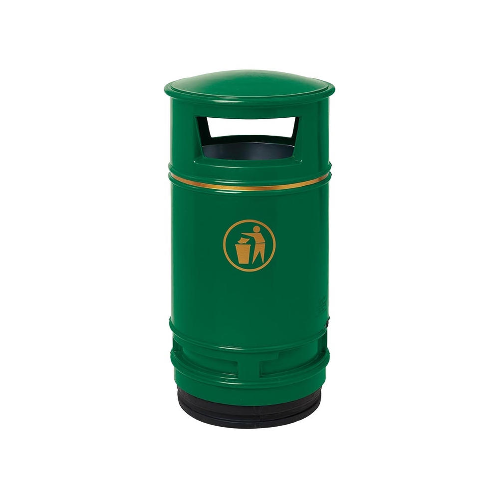 Corbeille Morvan 90 litres Vert - PROCITY - 208001.VERT