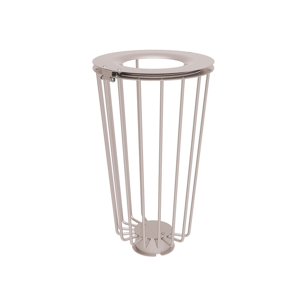 Corbeille Lofoten Vigipirate 100 litres RAL7044 - PROCITY - 208099.7044