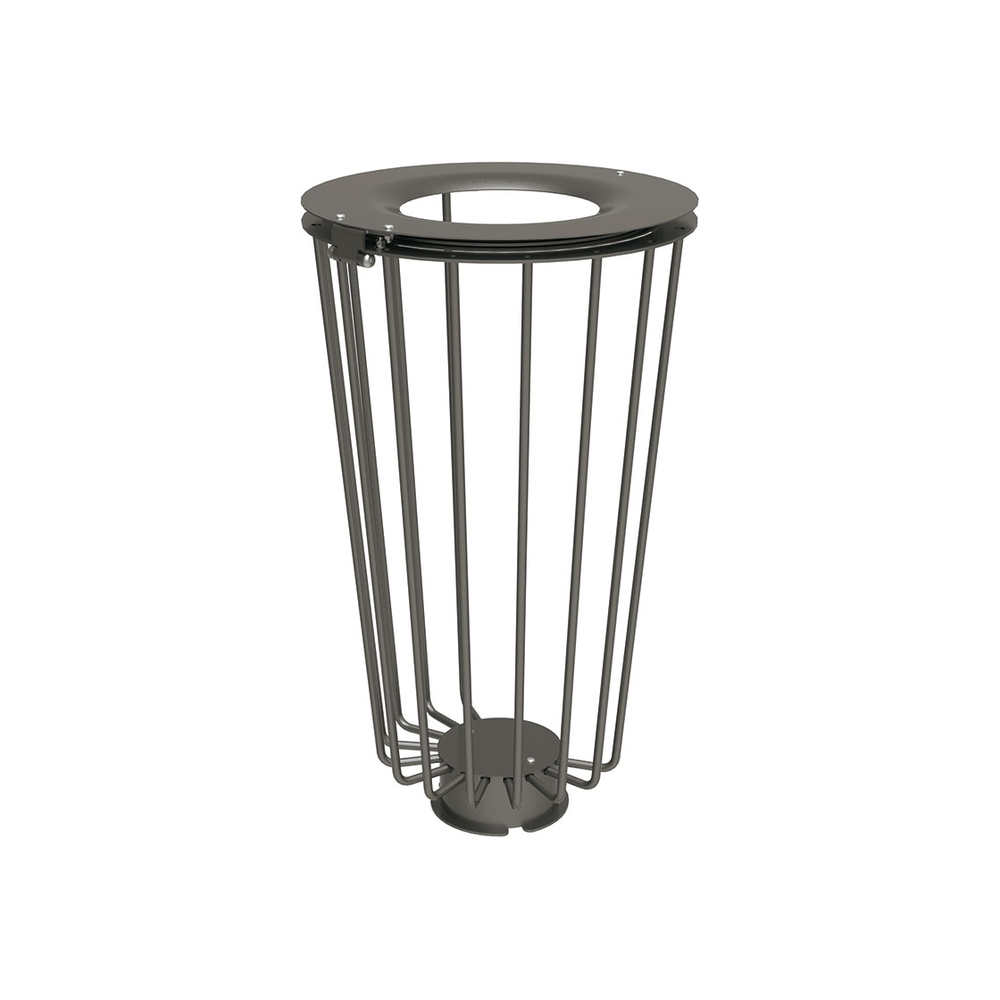Corbeille Lofoten Vigipirate 100 litres Gris PROCITY - 208099.GPRO