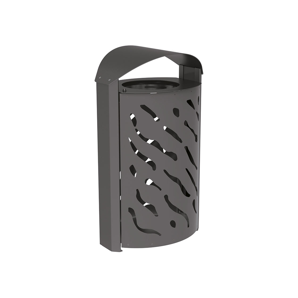 Corbeille Venise 120 litres Gris PROCITY - 208129.GPRO