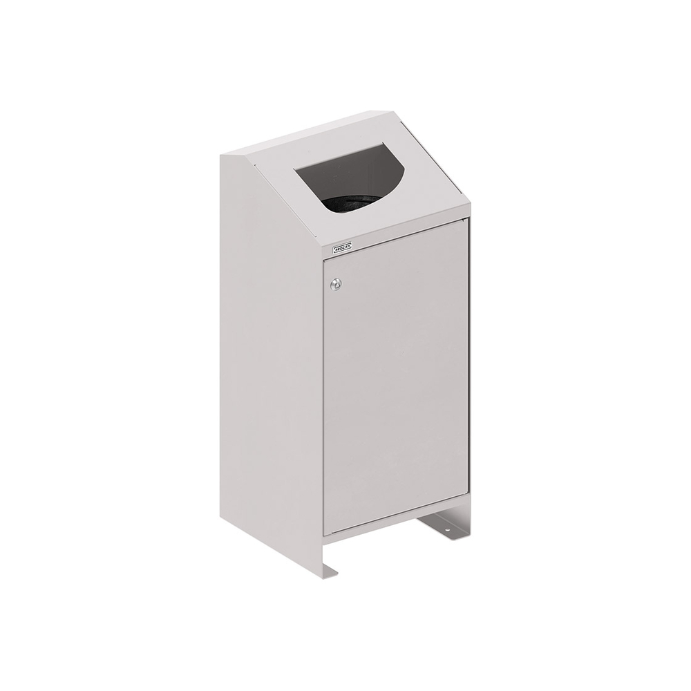 Corbeille Berlin 100 litres RAL7044 - PROCITY - 208156.7044