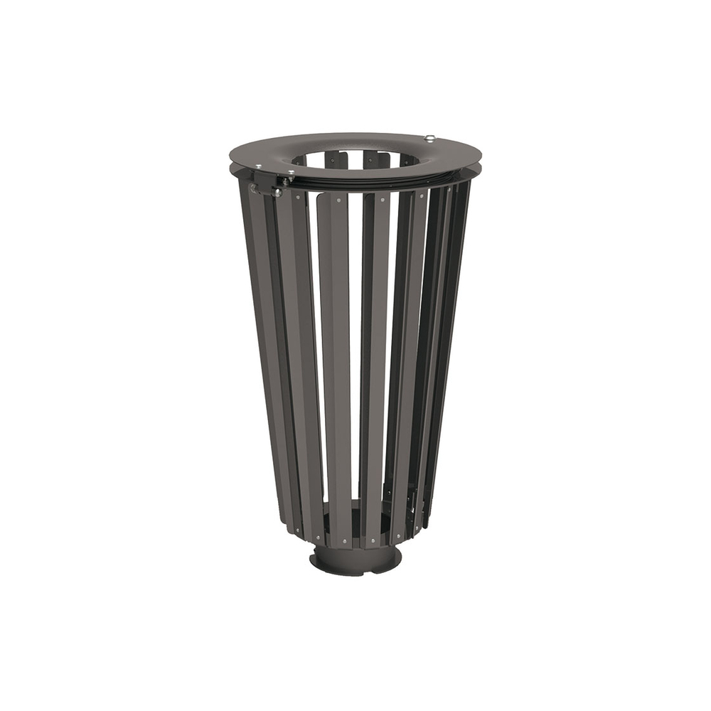 Corbeille Lofoten acier 80 litres Gris PROCITY - 208171.GPRO