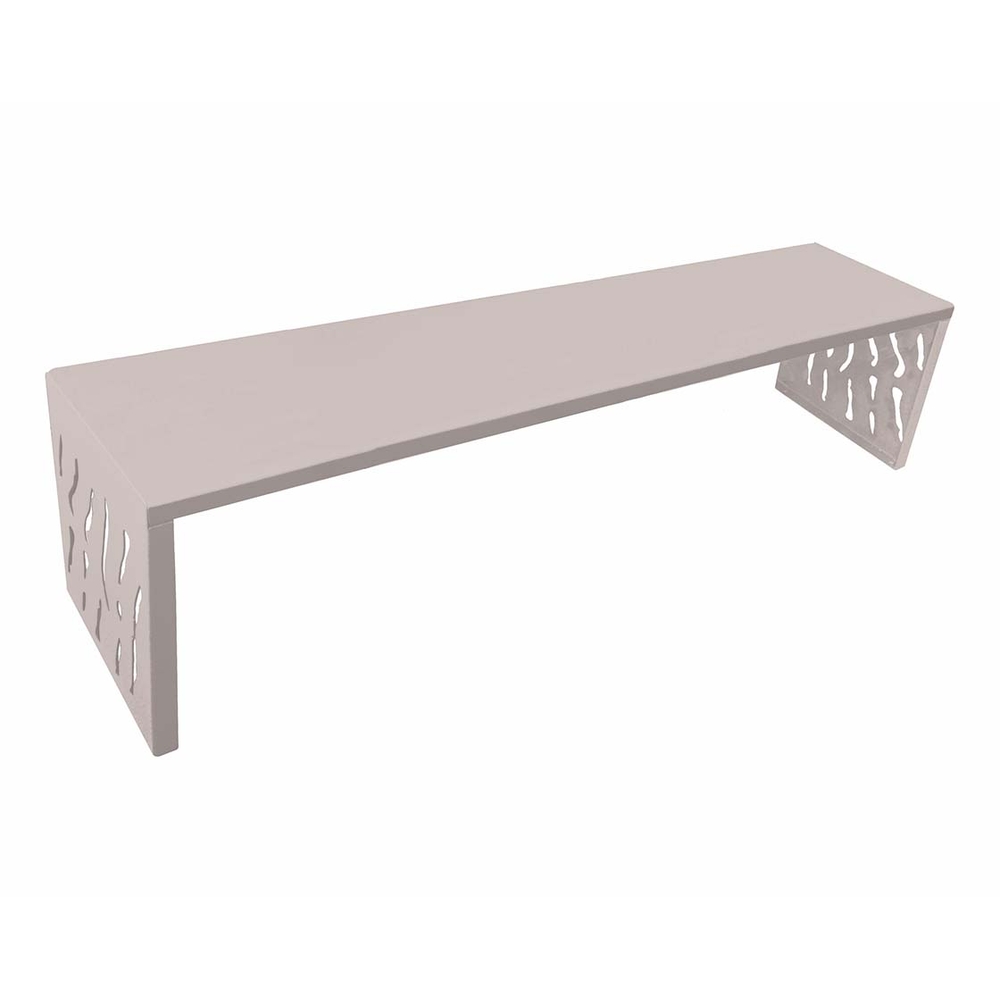 Banquette Venise acier RAL7044 - PROCITY - 209164.7044