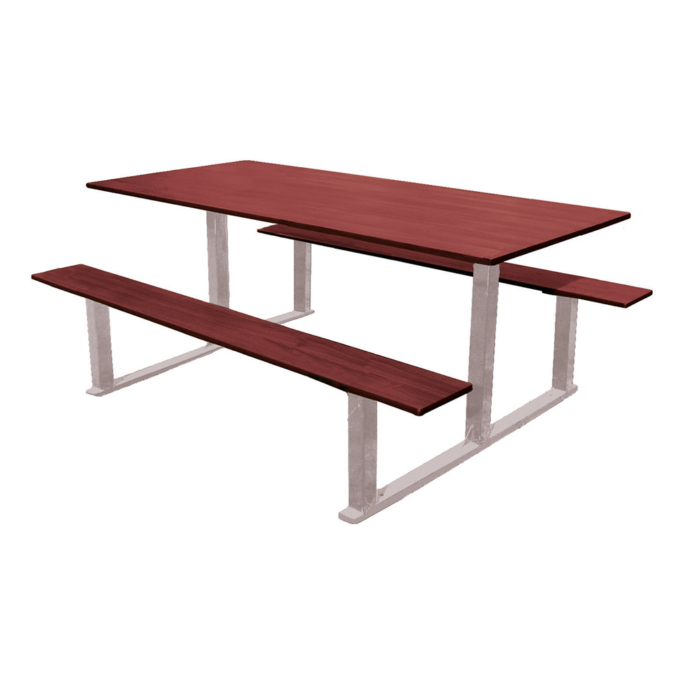 Table de pique-nique Riga RAL7044 - Standard - 1500mm - PROCITY - 209472.7044.ACAJ