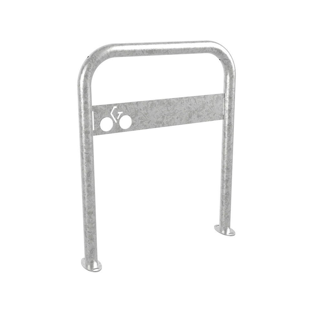 Arceau vélos signalétique Galva - Sur platines - PROCITY - 294013