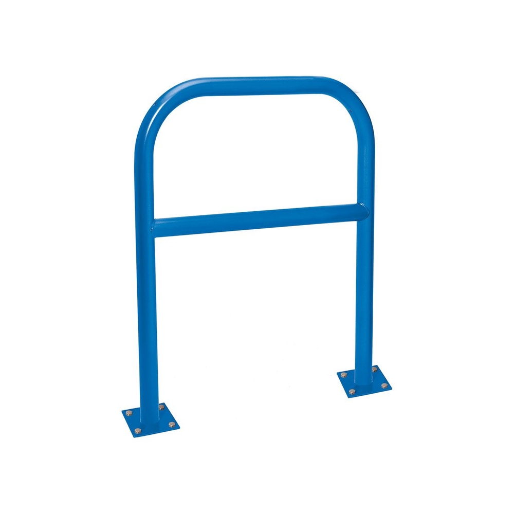 Arceau renforcé Ø60mm RAL5010 - 1000mm - Sur platines - Peint sur zinc - PROCITY - 294220.5010